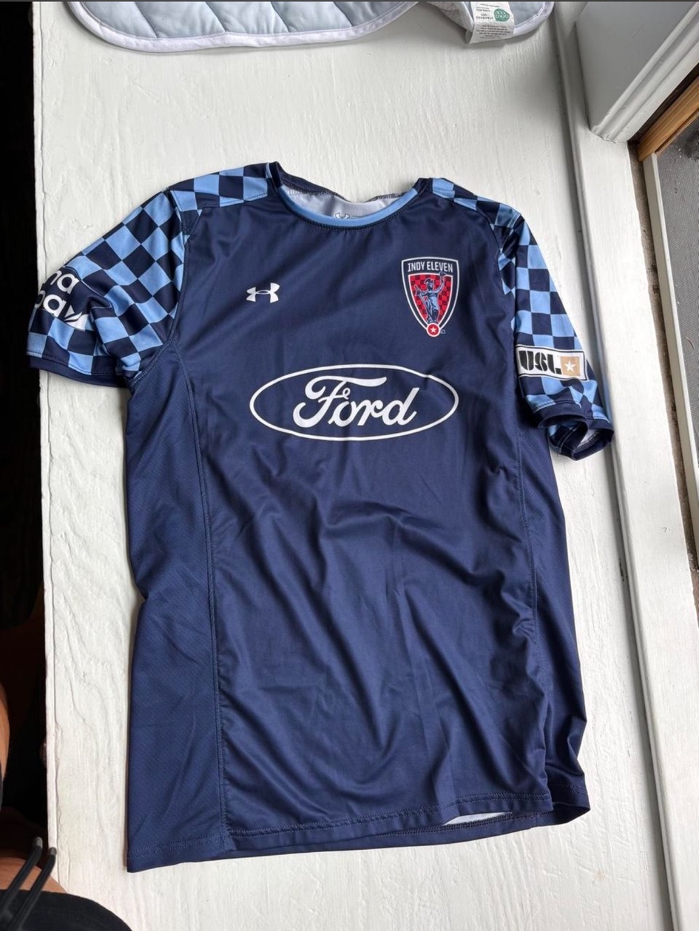 Under Armour Indy Eleven 2024 Home Soccer Jersey Ford XL